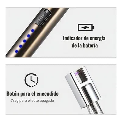Encendedor Eléctrico Recargable para Cocina