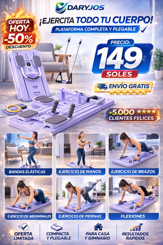Tabla de Pilates Multifuncional