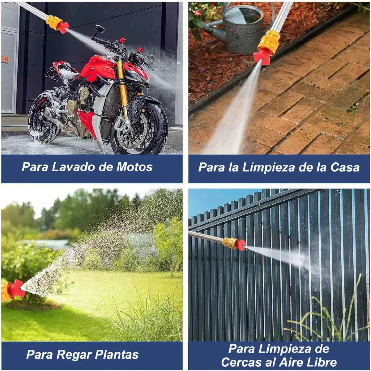 Hidrolavadora Alta Presion Inalambrica Auto Hidrojet Lavado