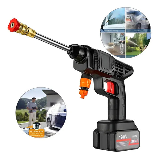 Hidrolavadora Alta Presion Inalambrica Auto Hidrojet Lavado